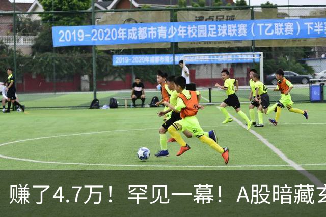 赚了4.7万！罕见一幕！A股暗藏玄机？